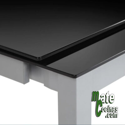 Mesa de cocina Aura ampliable lateral colores